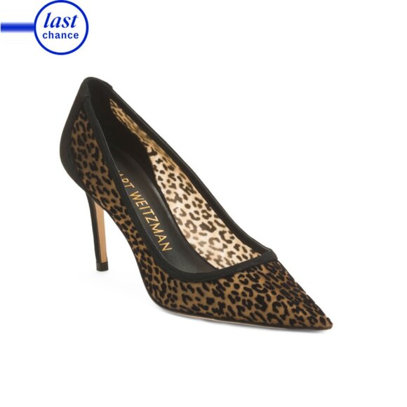 STUART WEITZMAN Black Made In Spain Stuart 85 Pumps - Picture 1 of 2